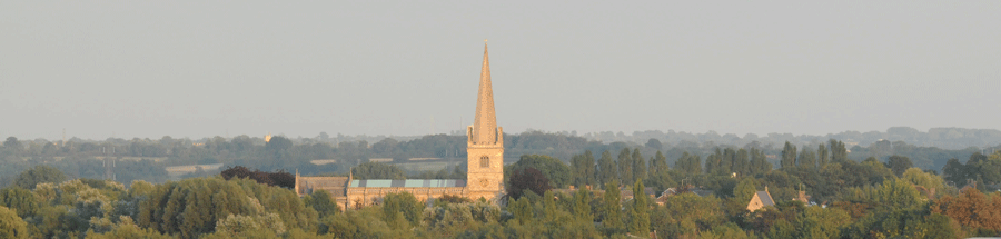 Church from afar